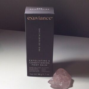 exuviance  pro resurfacing exfoliating & conditioning foot balm